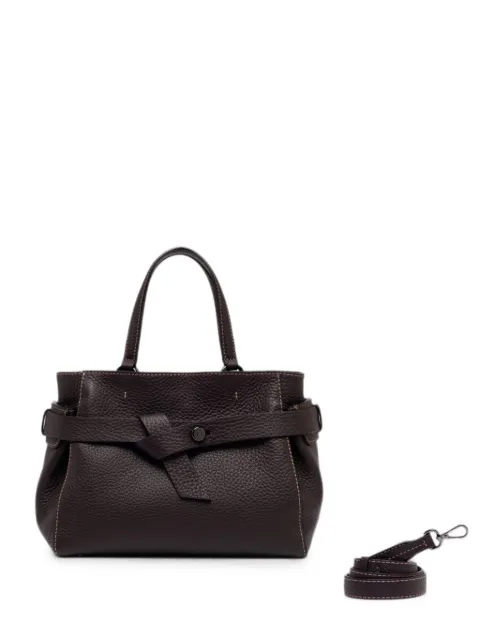 GIANNI CHIARINI Miranda pebbled-leather tote bag Brown BS11886RNGFRSH