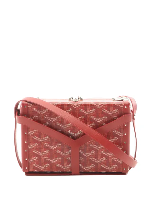 Goyard Pre-Owned 2000-2026 Goyardine Minaudiere crossbody bag Red 9MGC2WK0MAMT8B8O