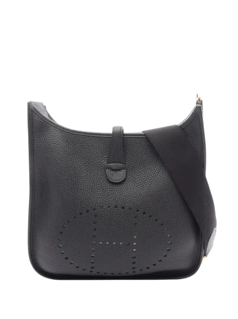 Hermès Pre-Owned 2022 Clemence Evelyne III 29 crossbody bag Black 1RA1TH95XJQ70V6X