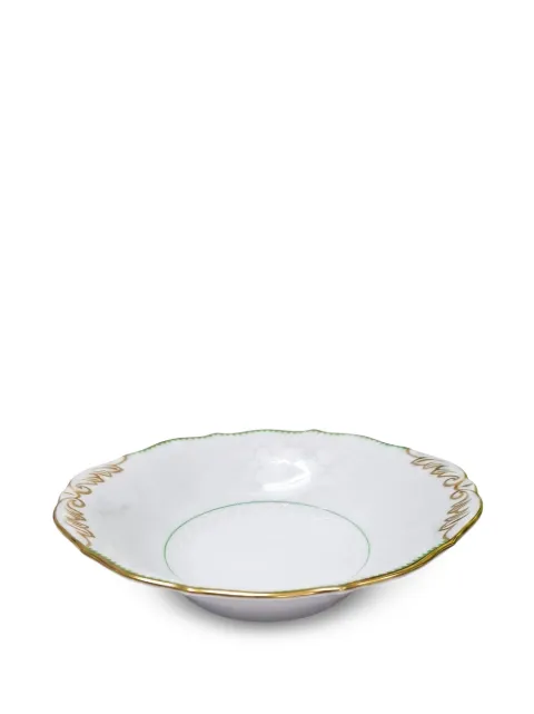 GINORI 1735 Museo gold-trimmed bowl White 61491