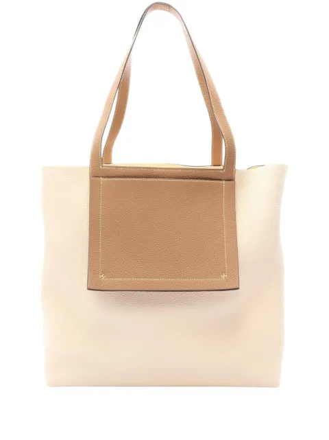 Hermès Pre-Owned 2021 Clemence Cabasellier 46 tote bag Neutrals 9VFX9KJAFIBME86V