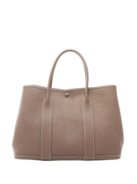 Hermès Pre-Owned 2019 Negonda Garden Party 36 tote bag Brown 1M2MAR3SI3FO4UEY