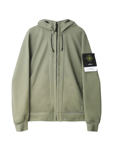Stone Island Q100004 Soft Shell-R_E.DYE jacket Green L2S15Q100004S0B22