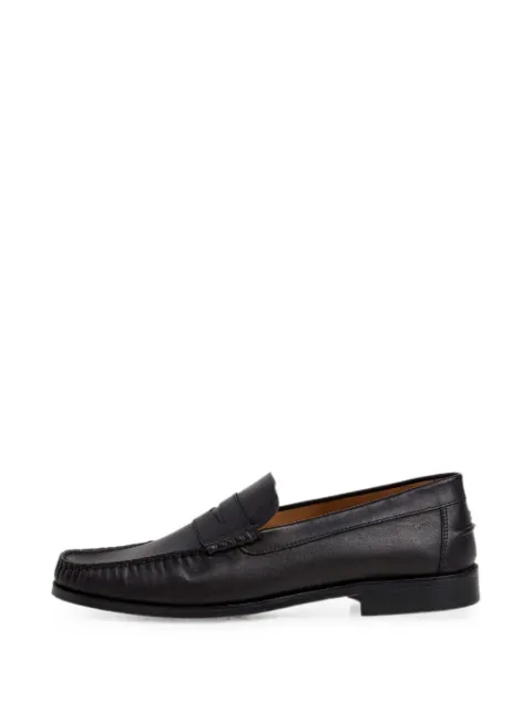 Hackett London Cobham leather loafers Black HMS200146