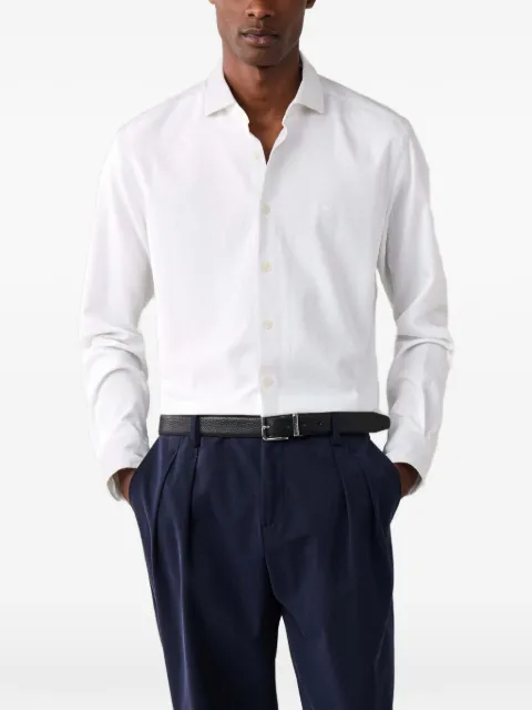 Hackett London Giro Inglese shirt White HM3010877