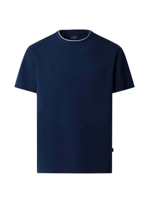 Hackett London chest-pocket piqué T-shirt Blue HM5000126
