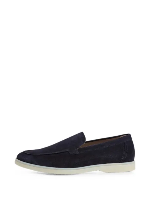 Hackett London Martin suede loafers Blue HMS200109