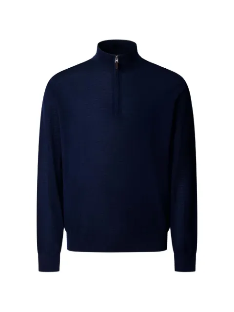 Hackett London quarter-zip sweater Blue HM7000205