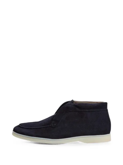 Hackett London almond-toe boots Blue HMS200133