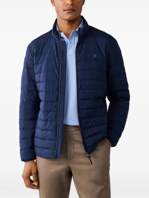 Hackett London quilted jacket Blue HM4000198