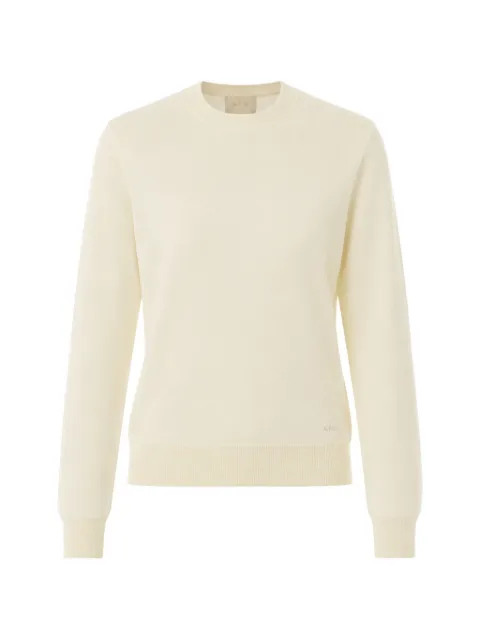 A.P.C. Philomena embroidered-logo sweater Neutrals WVAWMF23490AAD