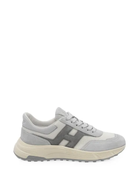 Hogan Hyperlight suede-panel low-top sneakers Grey HXM5630FR30VFV