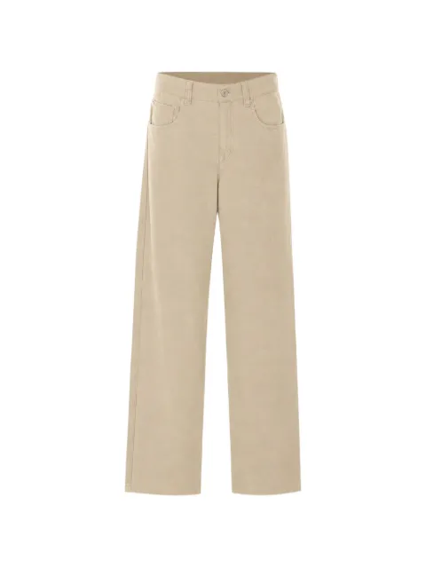 Brunello Cucinelli velvet trousers Neutrals MB185P4021C2471