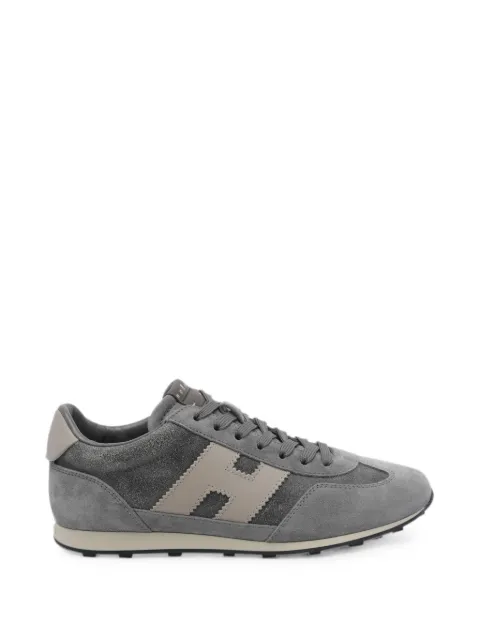 Hogan Athletic logo-patch sneakers Grey HXM6990GH00VGV