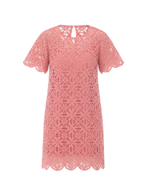 Michael Michael Kors crochet mini dress Pink MT683KIKNF