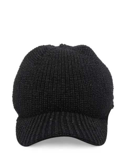 LIU JO sequin-embellished knitted-construction cap Black 2F6013MA36S