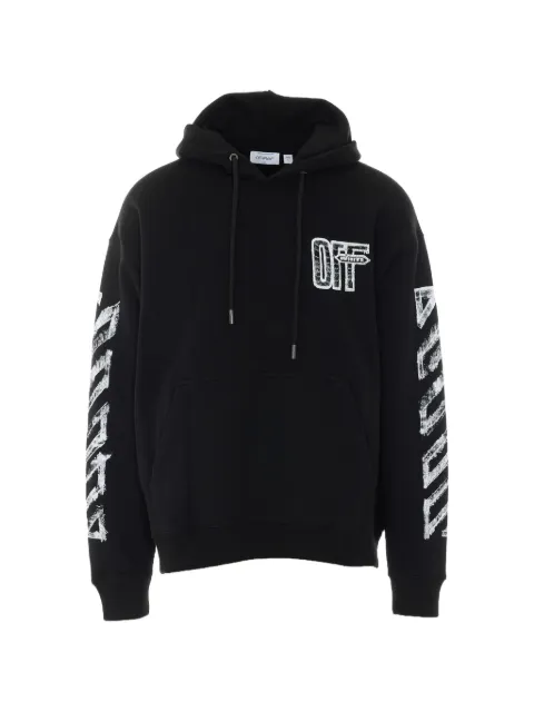 Off-White Motion Arrow hoodie Black OMBA054F26FLE007001