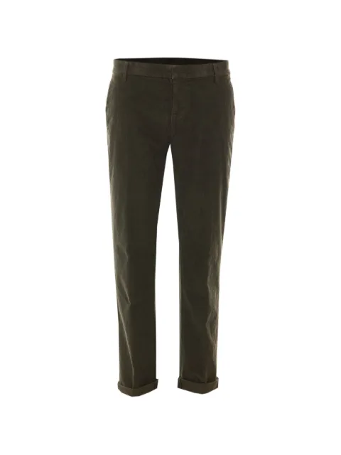 DONDUP corduroy regular-fit trousers Green UP688VS0028UPT0642