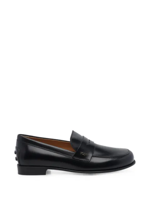 Tod's Gommino leather loafers Black XXW19M0KK70LYG