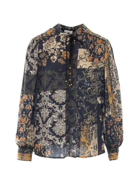 LIU JO paisley-print shirt Blue WF6375TS061L9156