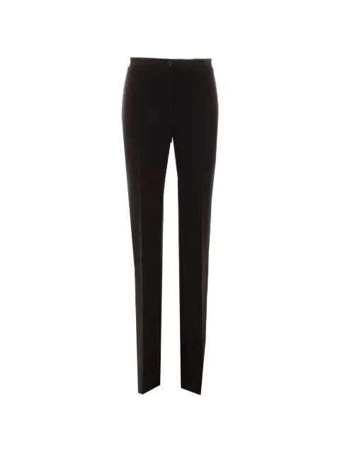 PINKO pressed-crease trousers Black 100054A3NV