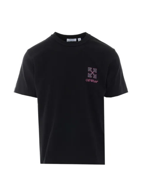 Off-White Arrow-print T-shirt Black OMAA16MF26JER00A001