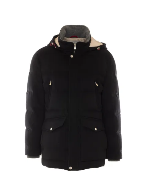 Brunello Cucinelli padded hooded parka Black MM4701823C101C
