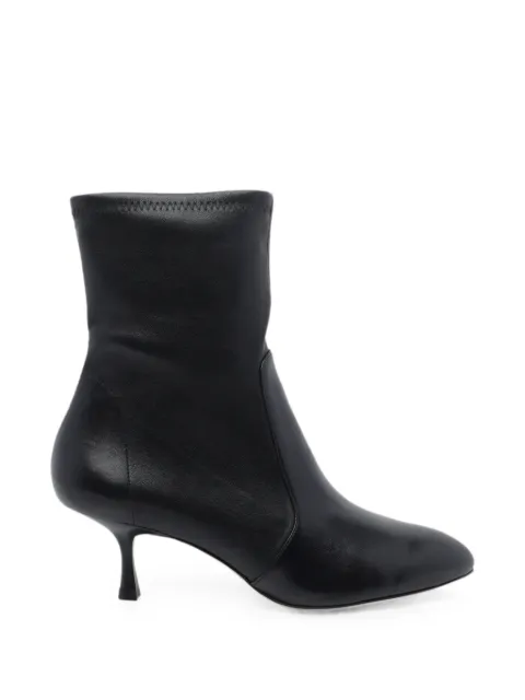 Stuart Weitzman Madison leather ankle boots Black SO508MADISONBOOTIE60SRLBLK