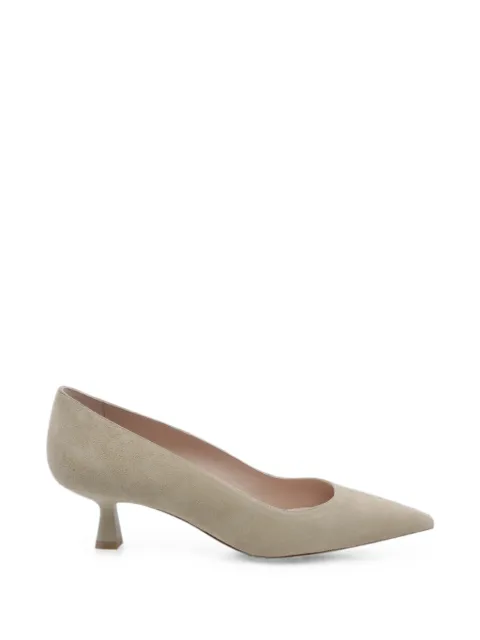 Stuart Weitzman Stuart Sculpt pointed-toe pumps Neutrals SO391STUARTSCULPT50SUEZ4F