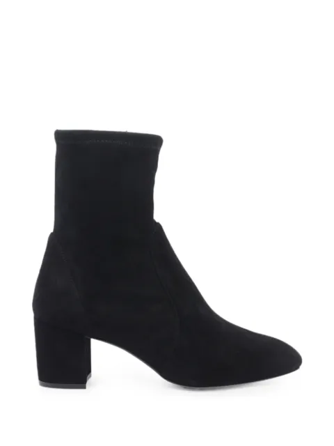 Stuart Weitzman Yuliana 60 ankle boots Black S6276YULIANA60SUSBLK