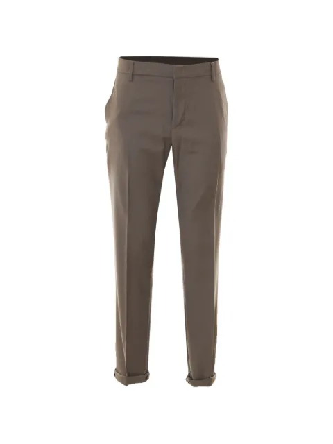 DONDUP Gaubert slim-fit trousers Brown UP688WS0105UXXX