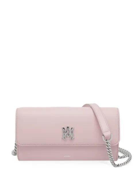 AMIRI Ma leather clutch bag Pink AW326SL001