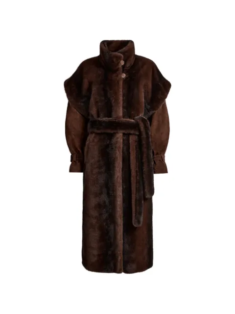 ducie Harper suede coat Brown HARPER