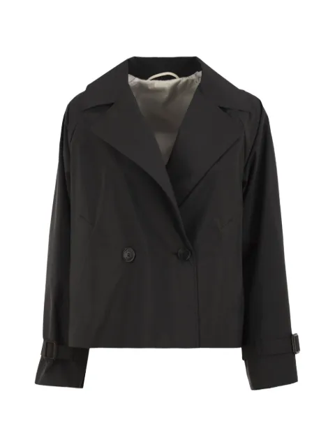 Weekend Max Mara double-breasted cropped jacket Black 2625026011600