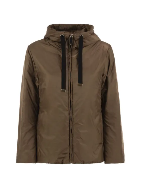 Max Mara padded drawstring-hood jacket Brown 2629486034600