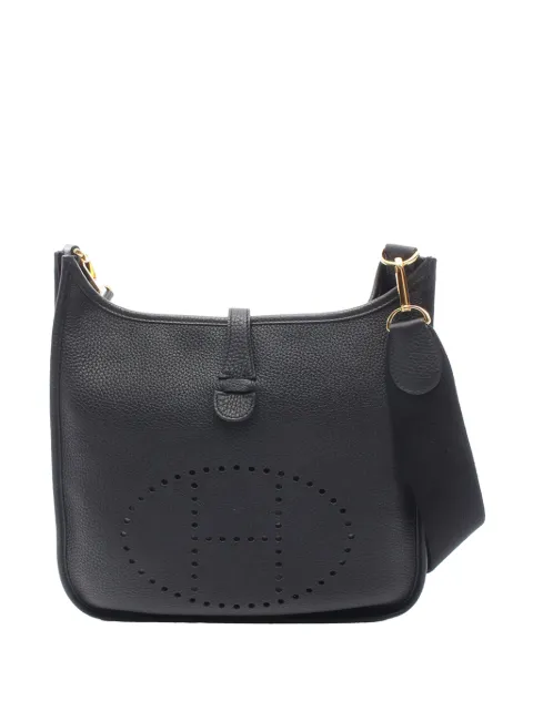 Hermès Pre-Owned 2023 Clemence Evelyne III 29 crossbody bag Black G1IZ5HFLTDVALT1G