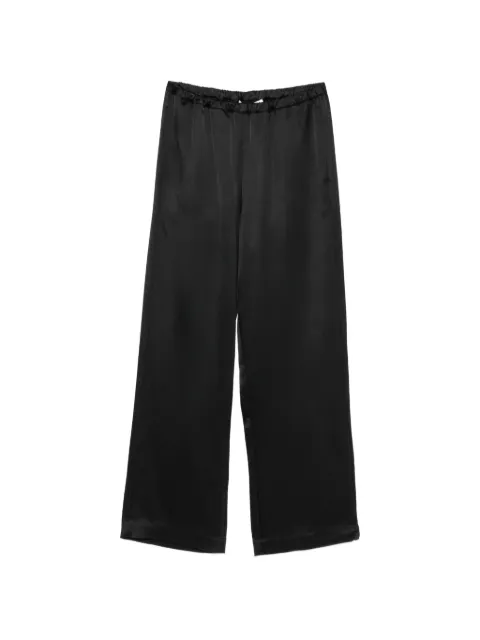 Róhe relaxed-fit satin trousers Black 42130248