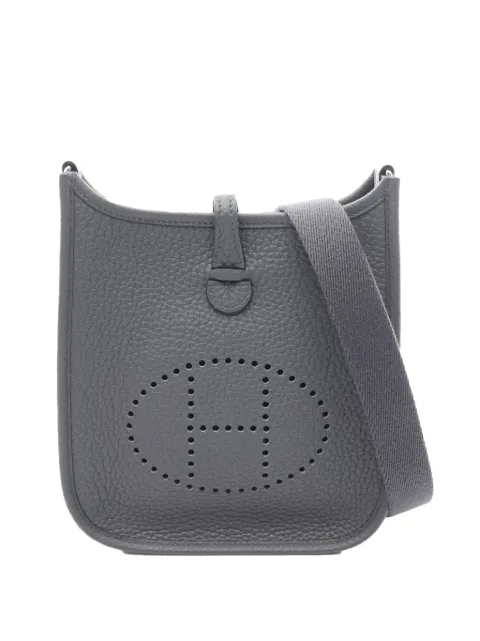 Hermès Pre-Owned 2025 Clemence Evelyne Amazone TPM crossbody bag Grey P1YIVU390KKJV698