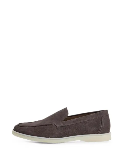 Hackett London Martin suede loafers Brown HMS200109