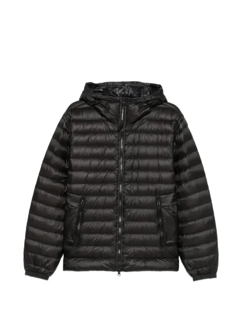 C.P. Company goggle-detail padded jacket Black 21CMOW126A110416A999