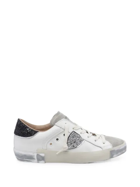 Philippe Model Paris Prsx glitter-detail sneakers White PRLDVG09