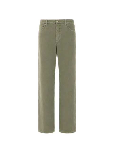 DONDUP Dakota loose-fit trousers Green DP849VS0028YNA8608
