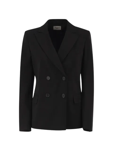 Weekend Max Mara double-breasted stretch-fabric blazer Black 2625916021600