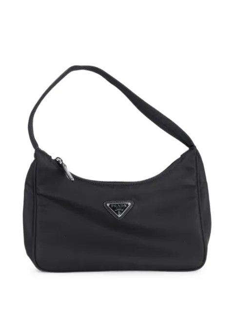 Prada Pre-Owned Re-Edition 2005 Re-Nylon shoulder bag Black NAPPUGBBA209969W