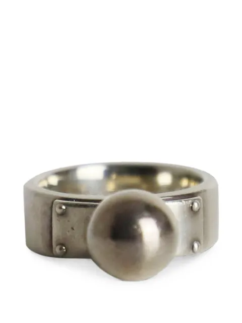 Tiffany & Co. Pre-Owned Ball Dangle ring Silver NAPPUGBJE286793W
