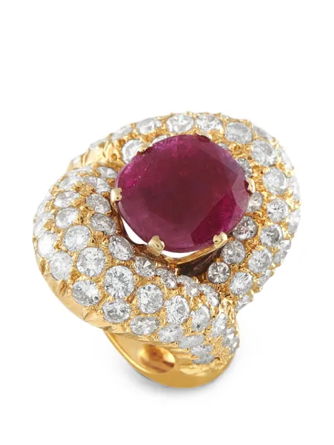 LB Exclusive ruby and diamond ring Gold MF03062526