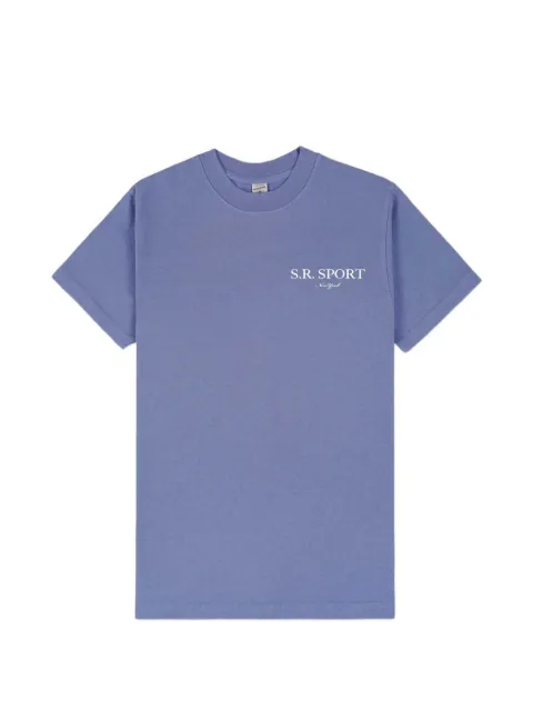 Sporty & Rich Wimbledon T-shirt Blue TO119711304BL144100