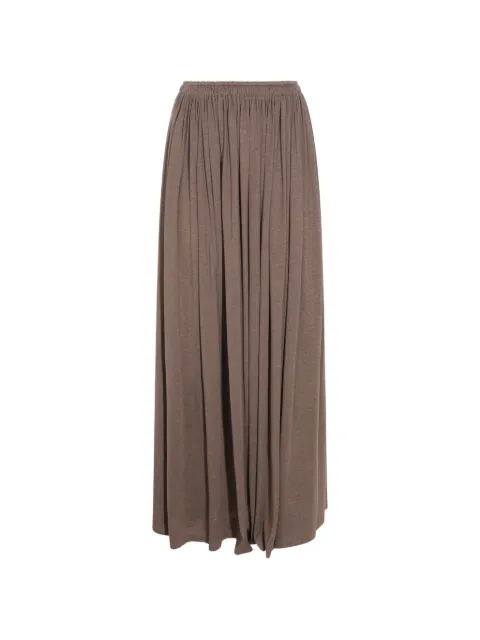 Max Mara gathered maxi skirt Brown 2621776011600