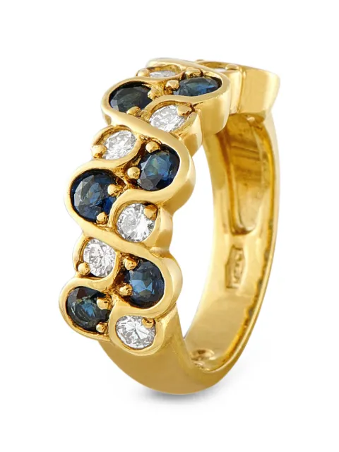 LB Exclusive sapphire and diamond ring Gold MF18062426