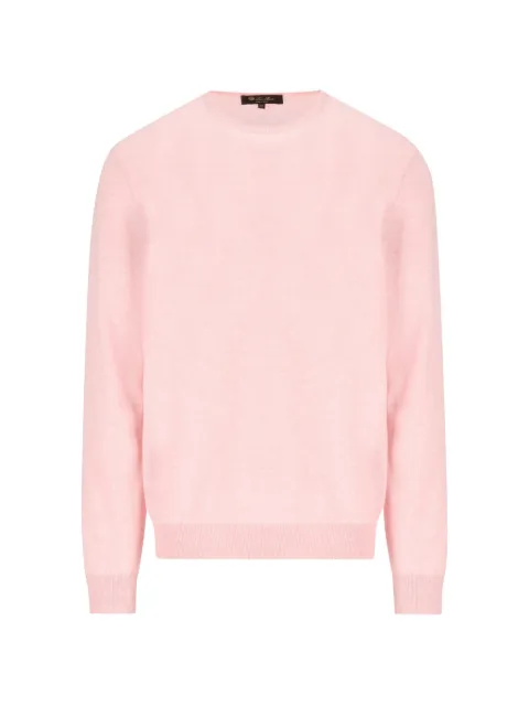 Loro Piana Sergio crew-neck cashmere sweater Pink FAQ4511